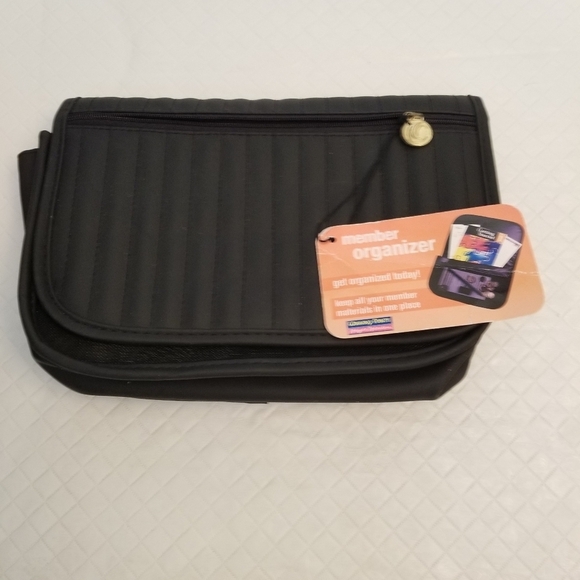 Accessories - Weight Watchers Member Black Organizer Case Holder Bag Pouch Wallet Pockets W W